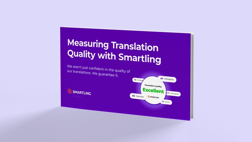 Mesurer la qualité des traductions avec Smartling