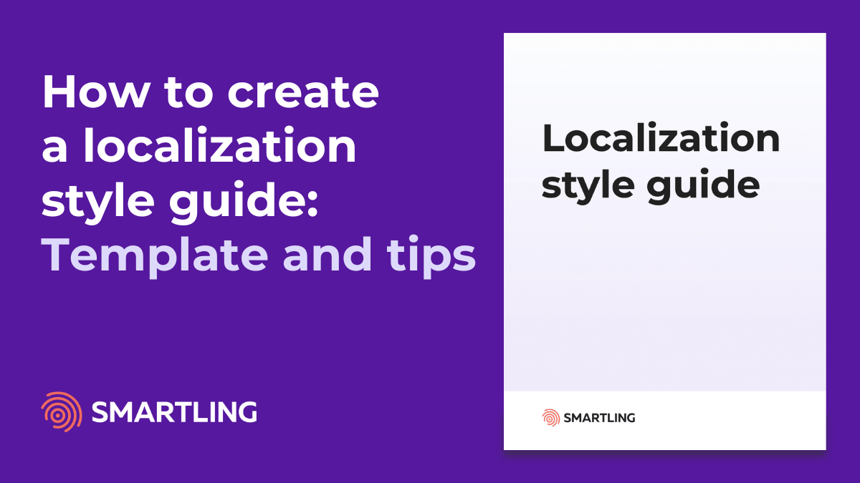 Modèle de guide de style pour la localisation