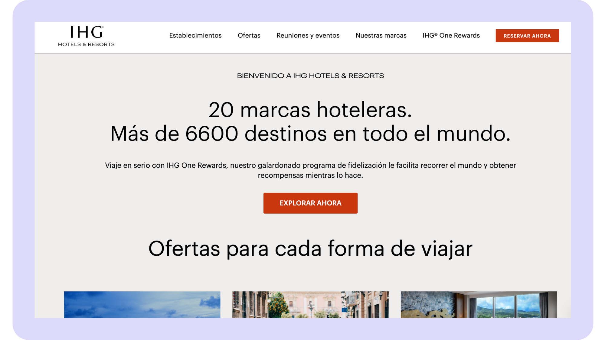 Site web localisé de l’IHG en portugais (6)