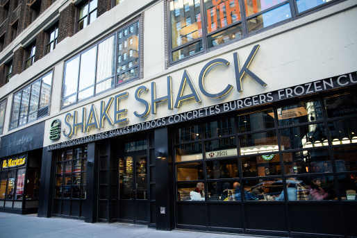 Quel est le rapport entre Shake Shack et la vente de logiciels ?