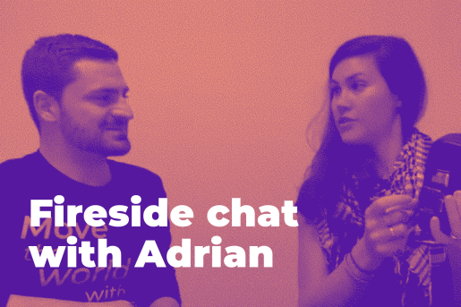 Fireside Chat with Adrian: Move the World with Words med Elisabeth Brentano