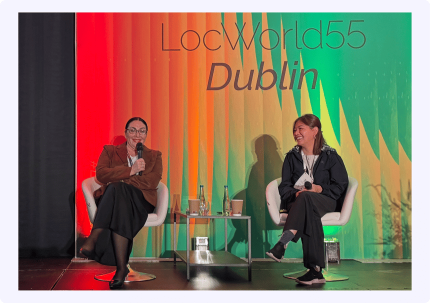 Votre score de qualité indiquait vert, mais le marché disait le contraire : Perspectives issues de la session Smartling et OpenAI à LocWorld55 Dublin