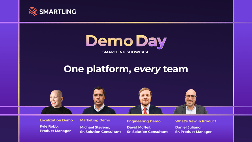 Demo Day: Smartling Showcase