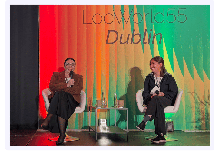 Smartling and OpenAI session at LocWorld55 Dublin