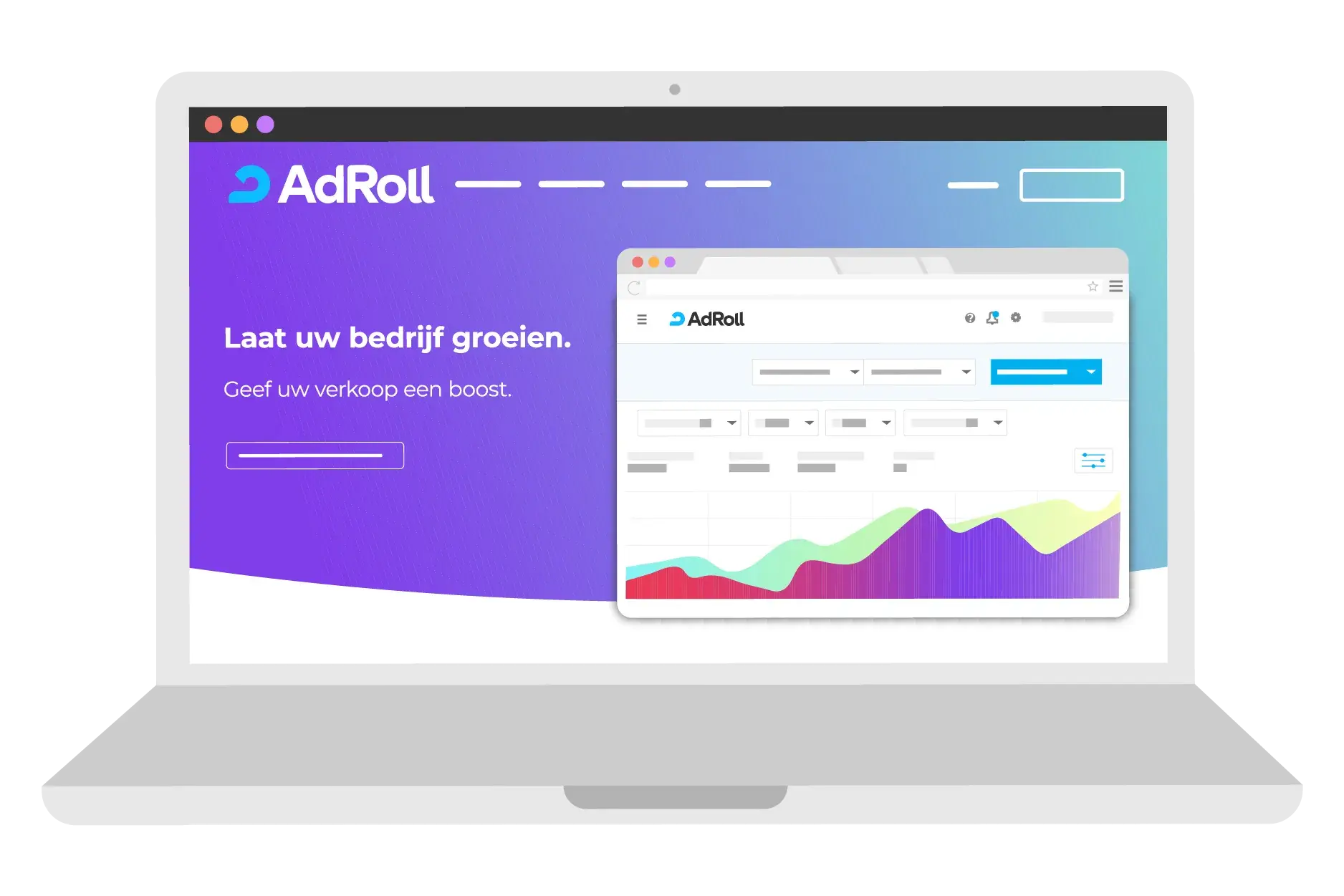 Adroll-illustratie